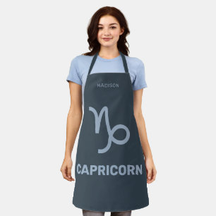 Individuelle Name / Text Zodiac Zeichenkorn Schürze