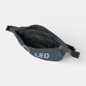 Individuelle Name / Text-Zodiac-Zeichenleo Bauchtasche (Offen)