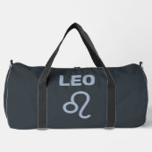 Individuelle Name / Text-Zodiac-Zeichenleo Duffle Bag (Vorderseite)