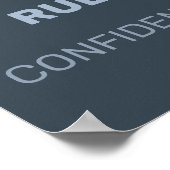 Individuelle Name / Text-Zodiac-Zeichenleo Poster (Ecke)