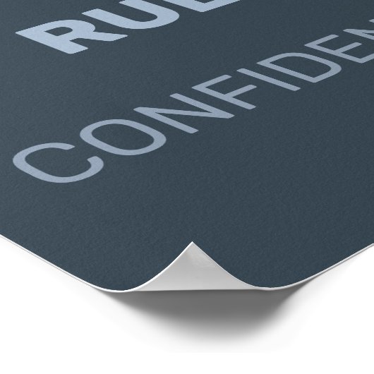 Individuelle Name / Text-Zodiac-Zeichenleo Poster (Ecke)