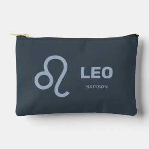 Individuelle Name / Text-Zodiac-Zeichenleo Zubehörtasche