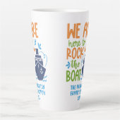 Individuelle Name-/Textgerade Milchtasse (Vorderseite)