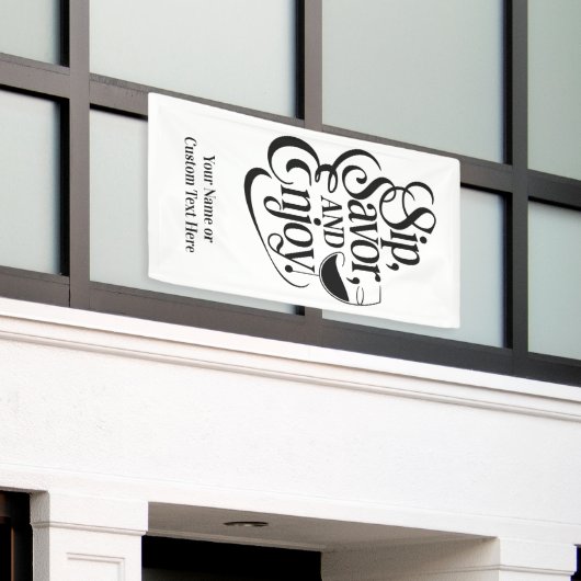 Individuelle Name / Textseite, Vorlieben, Genießen Banner (Äußeres Gebäude)