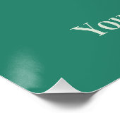 Individuelle Name / Textseite, Vorlieben, Genießen Poster (Ecke)