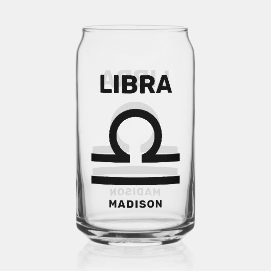 Individuelle Name / Textsymbole Dosenglas (Vorderseite)