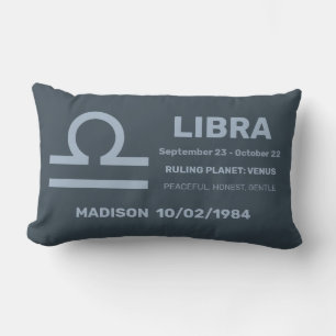 Individuelle Name / Textsymbole Lendenkissen