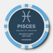 Individuelle Name-/Textzeichen Pokerchips (Vorderseite)