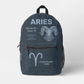Individuelle Name-/Textzyklenzeichen Bedruckter Rucksack (Vorderseite)