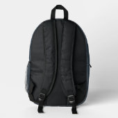 Individuelle Name-/Textzyklenzeichen Bedruckter Rucksack (Rückseite)