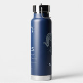 Individuelle Name-/Textzyklenzeichen Trinkflasche (Links)