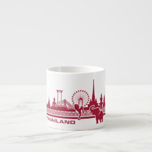 Individuelle Name Thailand Espressotasse