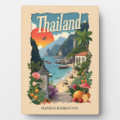 Individuelle Name Thailand Fotoplatte (Vorderseite)