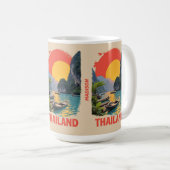 Individuelle Name Thailand Kaffeetasse (VorderseiteRechts)