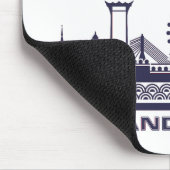 Individuelle Name Thailand Mousepad (Ecke)