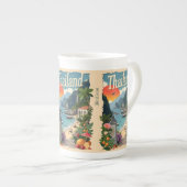 Individuelle Name Thailand Porzellantasse (Vorderseite Rechts)