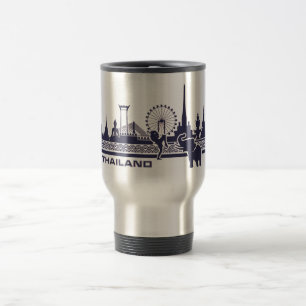 Individuelle Name Thailand Reisebecher