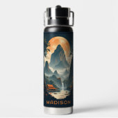 Individuelle Name Thailand Trinkflasche (Hinten)