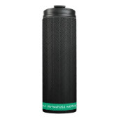 Individuelle Name Thermal Tumbler | Personalisiert Thermosbecher (Vorderseite)