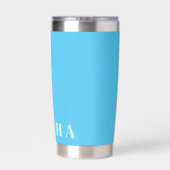 Individuelle Name Thermal Tumbler Thermobecher (Rückseite)