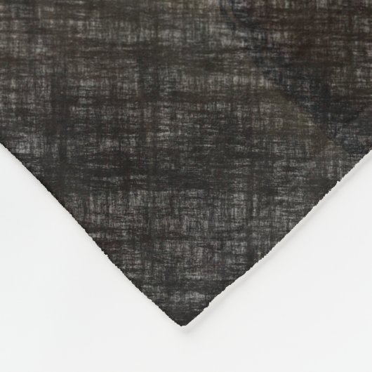 Individuelle Name Tiger-Gesicht Fleecedecke (Ecke)