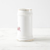 Individuelle Name Tiki Bar Bierglas (Mittel)