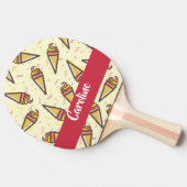Individuelle Name Tischtennis Schläger (Seitenansicht)