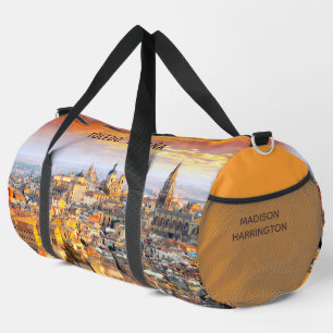 Individuelle Name Toledo Spanien Duffle Bag