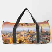 Individuelle Name Toledo Spanien Duffle Bag (Rückseite)