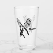 INDIVIDUELLE NAME TOOLS GLAS (Vorderseite)