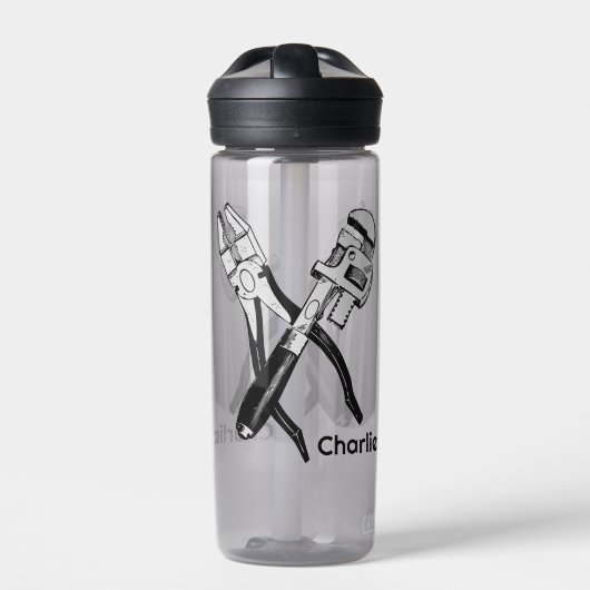 INDIVIDUELLE NAME TOOLS TRINKFLASCHE (Vorderseite)
