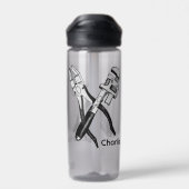 INDIVIDUELLE NAME TOOLS TRINKFLASCHE (Rückseite)