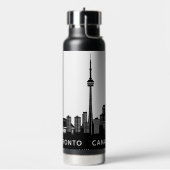 Individuelle Name Toronto Silhouette Trinkflasche (Links)