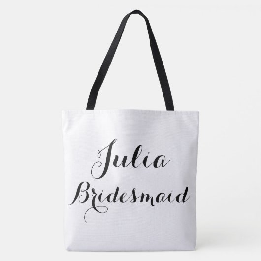Individuelle Name-Totbeutel Tasche (Vorderseite)
