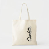 Individuelle Name Tote Bag | Bulk Wedding Party Ge Tragetasche (Vorne)