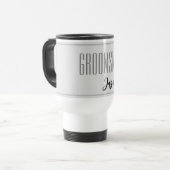 Individuelle Name Trauzeuge Travel Mug Reisebecher (Vorderseite Links)