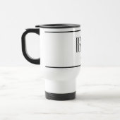Individuelle Name Trauzeuge Travel Mug Reisebecher (Links)