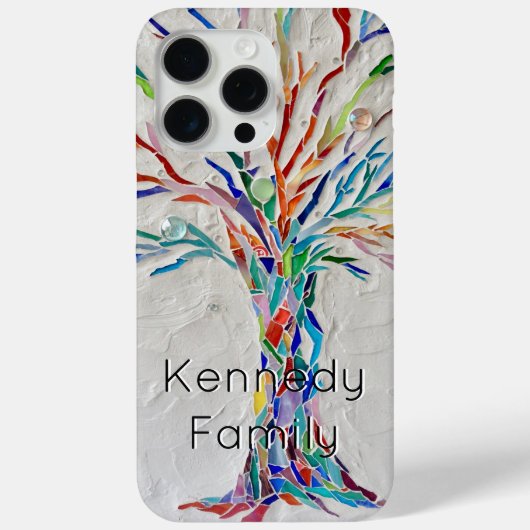 Individuelle Name Tree Case-Mate iPhone Hülle (Rückseite)