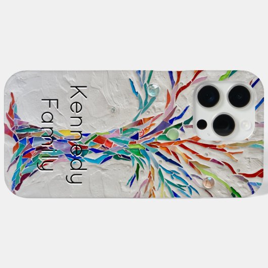 Individuelle Name Tree Case-Mate iPhone Hülle (Rückseite (Horizontal))