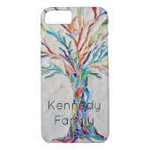 Individuelle Name Tree Case-Mate iPhone Hülle (Rückseite)