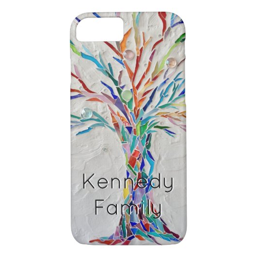 Individuelle Name Tree Case-Mate iPhone Hülle (Rückseite)