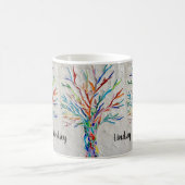 Individuelle Name Tree of Life Coffee Tasse (Mittel)