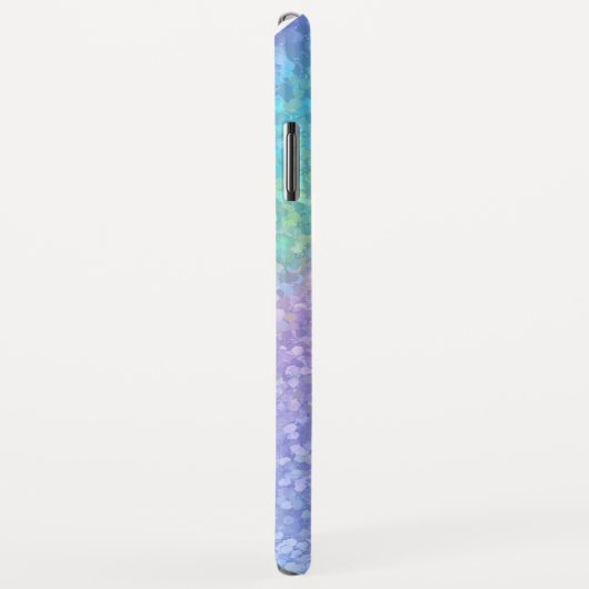 Individuelle Name Trendy Rainbow Glitzer Apple Case-Mate iPhone Hülle (Hinten/Rechts)