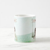 Individuelle Name Tri Color King Charles Spaniel Kaffeetasse (Mittel)