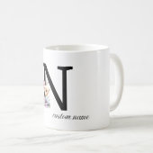 Individuelle Name Trinkbehälter Kaffeetasse (VorderseiteRechts)