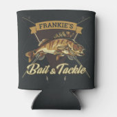 Individuelle Name Trophy Fishing Angler Bait Tackl Dosenkühler (Rückseite)
