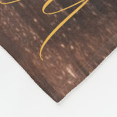 Individuelle Name Tropical Beach Sunset Fleecedecke (Ecke)