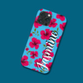 Individuelle Name Tropical Bold Blume - Handy Case