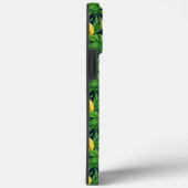 Individuelle Name Tropical Bold Blume - Handy Case (Rückseite / Rechts)
