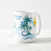 Individuelle Name Tropical Islands Kaffeetasse (VorderseiteRechts)